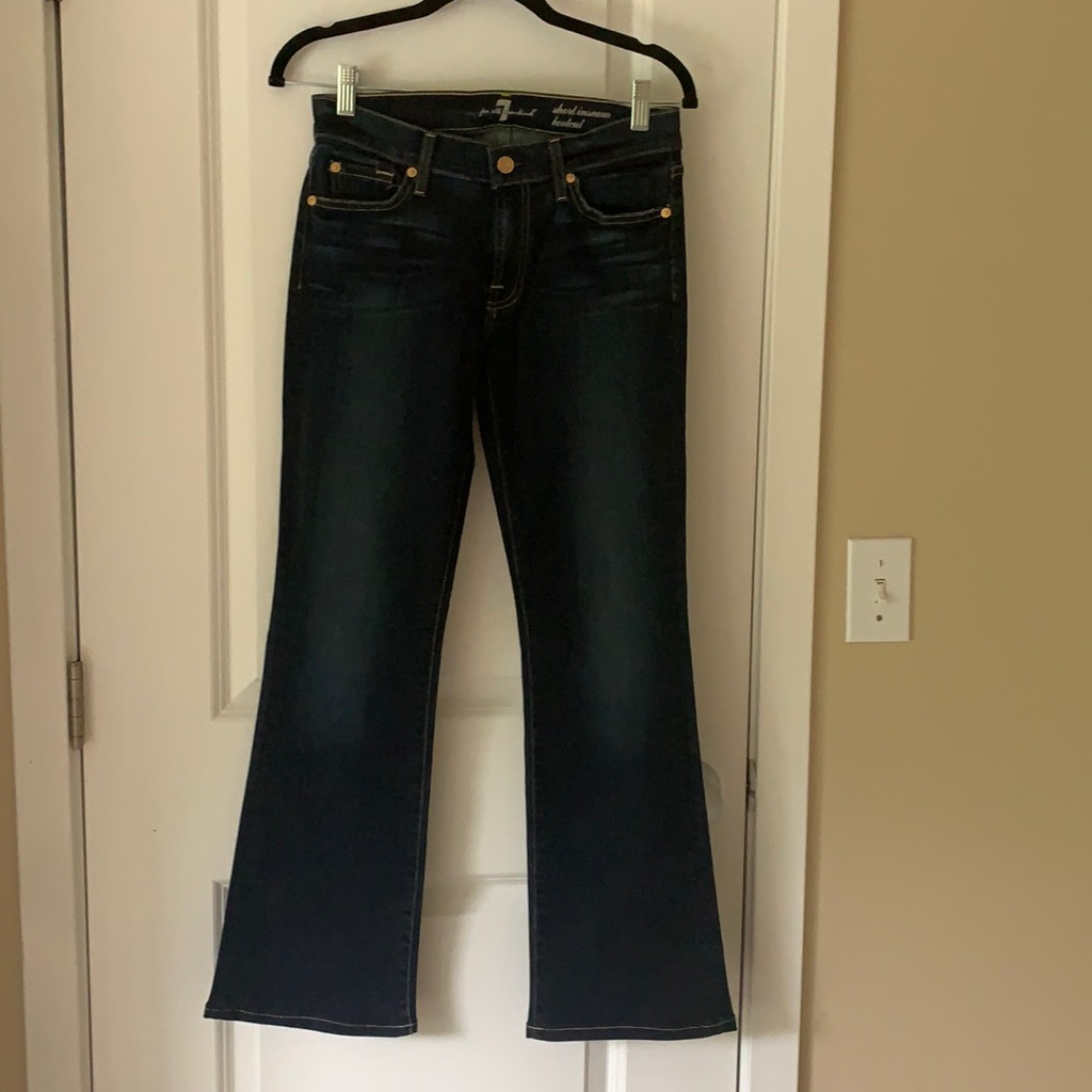 7 For All Mankind  Brand New Low Rise Bootcut Jeans